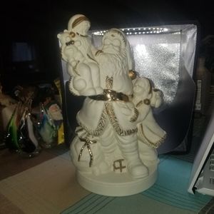 Buchase Santa and children porcelain bisque  1996